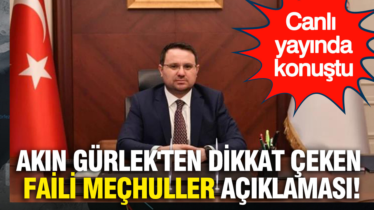 Bakan Gürlek’ten Faili Meçhul Cinayetlere İlişkin Önemli Açıklamalar